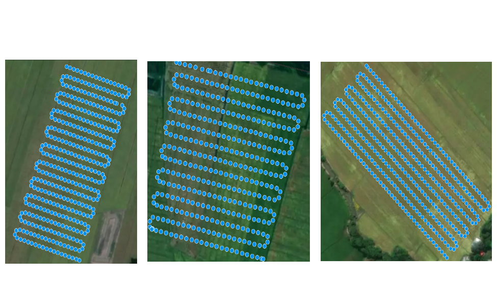 Sơ đồ đường bay của UAV