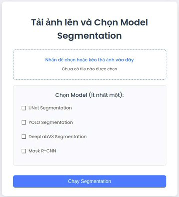 Giao diện website demo